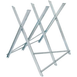Brennenstuhl Sägebock MB 150 S (Holzsägebock verzinkt, Sägegestell zusammenfaltbar) Nr. 1440840