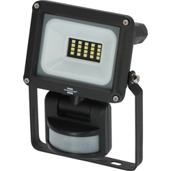 Brennenstuhl LED Strahler JARO 1060 P (LED Wandstrahler für außen IP65, 10W, 1150lm, 6500K, mit Bewegungsmelder und Dämmerungssensor) Nr. 1171250142