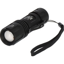Brennenstuhl Taschenlampe LED LuxPremium TL 410 F/Handlampe mit heller CREE-LED (350lm, bis zu 34h Leuchtdauer, 136m Leuchtweite, fremdkörper- und spritzwassergeschützt IP44) Nr. 1173750004
