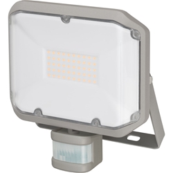 Brennenstuhl LED Strahler AL 3050 mit PIR (30W, 3110lm, 3000K, IP44, LED Fluter zur Wandmontage mit Bewegungsmelder) Nr. 1178030901