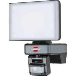 Brennenstuhl Connect WiFi LED Strahler WF 2050 P (20W, 2400lm, IP54, diverse Lichtfunktionen über App einstellbar, Außenstrahler zur Wandmontage mit Bewegungsmelder) Nr. 1179050010