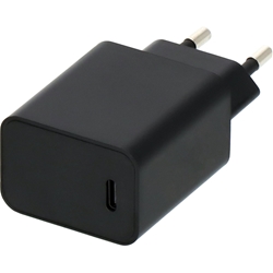 Brennenstuhl USB C Ladegerät 20W Power Delivery (Eurostecker, inklusive 1m USB C auf USB C Kabel, USB C Lade-Netzteil) Nr. 1172640083