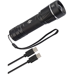 Brennenstuhl LuxPremium Akku-Fokus LED-Taschenlampe TL 1201 AF IP67 / Taschenleuchte mit heller CREE-LED (stufenloser Fokus, 1200lm, 210m Leuchtweite, max. 31h Leuchtdauer) Nr. 1178600801