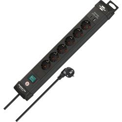 Brennenstuhl Premium-Line Steckdosenleiste 6-fach mit USB C PD 30W und USB A 18W schwarz 3m H05VV-F 3G1,5 Nr. 1951160608