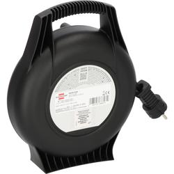 Brennenstuhl Vario Line Kabelbox VL2-X 3-fach mit USB-Ladefunktion schwarz 10m H05VV-F 3G1,5 Nr. 1093900600