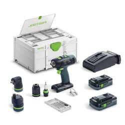 Festool Akku-Bohrschrauber T 18+3 HPC 4,0 I-Set Nr. 577609