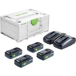 Festool Energie-Set SYS 18V 4x4,0/TCL 6 DUO Nr. 577104