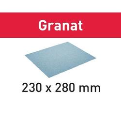 Festool Schleifpapier 230x280 P100 GR/10 Granat (Pack a 10 Stück) Nr. 201259
