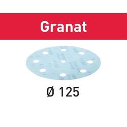 Festool Schleifscheibe STF D125/8 P1200 GR/50 Granat (Pack a 50 Stück) Nr. 497181