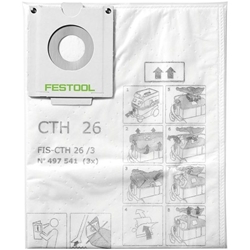 Festool Sicherheitsfiltersack FIS-CTH 48/3 (Pack a 3 Stück) Nr. 497542