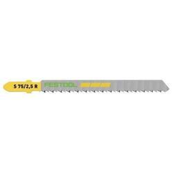 Festool Stichsägeblatt S 75/2,5 R/5 WOOD FINE CUT (Pack a 5 Stück) Nr. 204259
