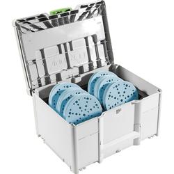 Festool Schleifmittel-Systainer³ SYS-STF D150 GR-Set Granat Nr. 578192