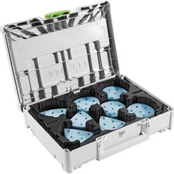 Festool Schleifmittel-Systainer³ SYS-STF D90/V93 GR-Set Granat Nr. 578196
