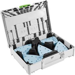 Festool Schleifmittel-Systainer³ SYS-STF DELTA GR-Set Granat Nr. 578195