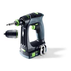 Festool Akku-Bohrschrauber CXS 18-Basic-3,0, inkl. Akkupack BP 18 Li 3,0 C, FastFix Schnellspannbohrfutter 10mm, Gürtelclip, Systainer SYS3 M 187 Nr. 578063