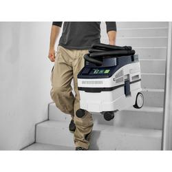 Festool Absaugmobil CLEANTEC CT 15-Set, inkl. Hauptfilter, Saugschlauch Ø 27/32x3,5m-RAS/CT, SELFCLEAN Filtersack SC-FIS-CT, Fugendüse D 36 FD-150, Polsterdüse D 36 PD, Handrohr gebogen D 36 HR-K AS, Verlängerungsrohre D 36 VR-K AS, Bodendüse D 36 BD 300 Nr. 578450