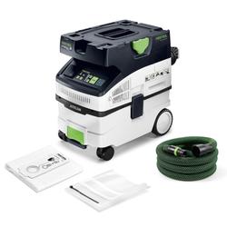 Festool Absaugmobil CLEANTEC CTL MIDI I AC, inkl. Hauptfilter, SELFCLEAN Filtersack SC-FIS-CT, Saugschlauch glatt Ø 27/32x3,5m-AS/CTR, Entsorgungssack ENS-CT MIDI AC Nr. 578545