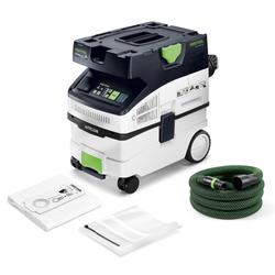 Festool Absaugmobil CLEANTEC CTM MIDI I AC, inkl. Hauptfilter, SELFCLEAN Filtersack SC-FIS-CT, Saugschlauch glatt Ø 27/32x3,5m-AS/CTR, Entsorgungssack ENS-CT MIDI AC Nr. 578552