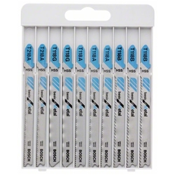 Bosch 10-tlg. Stichsägeblatt-Set Basic for Metal Nr. 2607010631