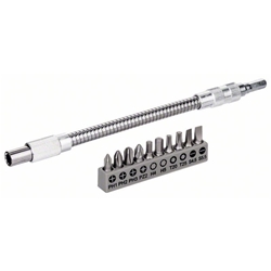 Bosch 11 Stück flexible Verlängerung aus Metall SDB Nr. 2608522376