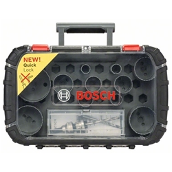 Bosch 11-tlg. HSS Bi-Metall-Lochsägen-Set für Elektriker, 22-65mm Nr. 2608580886