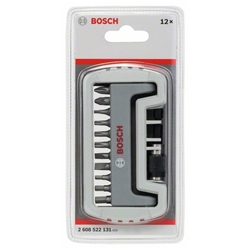 Bosch 11-tlg. Schrauberbit-Set inklusive Bithalter, PH, PZ, T, S, HEX, 25mm Nr. 2608522131