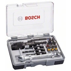 Bosch 20-tlg. Schrauberbit-Set Drill+Drive, für Bohrmaschinen/Schrauber Nr. 2607002786