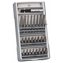 Bosch 25-tlg. Schrauberbit-Set, PH/PZ/T Nr. 2607017037