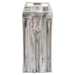 Bosch 3-tlg. Meißelset, SDS plus, 0/20/40mm Nr. 2607019159