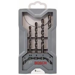 Bosch 5-tlg. CYL-3 Betonbohrer-Set, 5-8mm Nr. 2607017081
