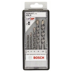Bosch 5-tlg. CYL-3 Betonbohrer-Set, Robust Line, 4-10mm Nr. 2607010524