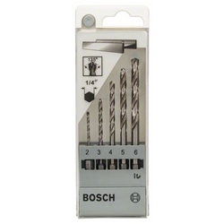 Bosch 5-tlg. Metallbohrer-Set HSS-G, DIN 338, 2-6mm Nr. 2608595517