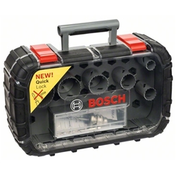 Bosch 6-tlg. HSS Bi-Metall-Lochsägen-Set für Elektriker, 22-64mm Nr. 2608580885