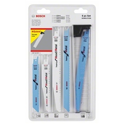 Bosch 6-tlg. Säbelsägeblatt-Set Demolition Nr. 2607010907