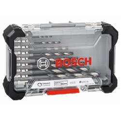 Bosch 8-tlg. Impact Control HSS-Bohrer-Set Nr. 2608577146