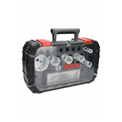 Bosch 9-tlg. Elektriker-Set, 2 Lochsägen Progressor for Wood+Metal Nr. 2608594191