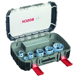 Bosch 9-tlg. Sheet Metal Lochsägen-Set für Sanitärinstallateure, 20-64mm Nr. 2608580882