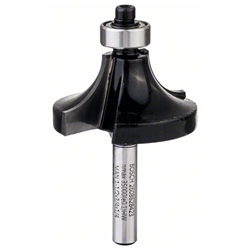 Bosch Abrundfräser, 1/4-Zoll, R1 12,7mm, D 38,1mm, L 18,6mm, G 60mm Nr. 2608628423