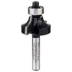 Bosch Abrundfräser, 1/4-Zoll, R1 6,3mm, D 25,4mm, L 13,2mm, G 54mm Nr. 2608628421