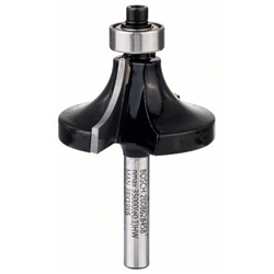 Bosch Abrundfräser, 6mm, R1 12,7mm, D 38,1mm, L 18,6mm, G 60mm Nr. 2608628458