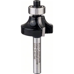Bosch Abrundfräser, 6mm, R1 6,3mm, D 25,4mm, L 13,1mm, G 54mm Nr. 2608628456