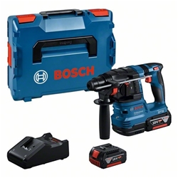 Bosch Akku-Bohrhammer mit SDS plus GBH 18V-22, 2 x Akku GBA 18V 4.0Ah, L-BOXX Nr. 0611924002
