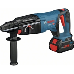 Bosch Akku-Bohrhammer mit SDS plus GBH 18V-26 D, Solo Version, Handwerkerkoffer Nr. 0611916000