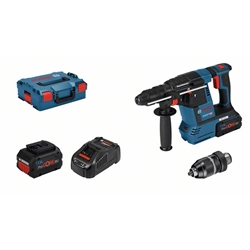 Bosch Akku-Bohrhammer mit SDS plus GBH 18V-26F, L-BOXX 136, 2 x Akku ProCORE18V 8.0Ah Nr. 061191000E