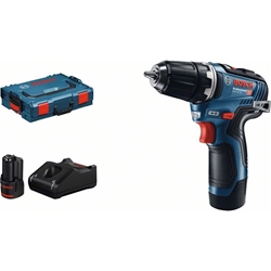 Bosch Akku-Bohrschrauber GSR 12V-35, mit 2 x 3.0Ah Li-Ion Akku, L-BOXX Nr. 06019H8002