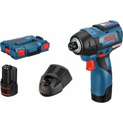 Bosch Akku-Drehschlagschrauber GDR 12V-110, mit 2 x 3.0Ah Li-Ion Akku, L-BOXX Nr. 06019E0005
