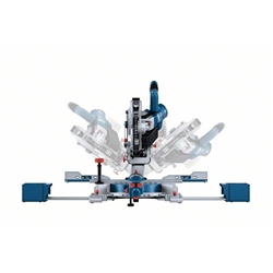 Bosch Akku-Kapp- und Gehrungssäge BITURBO GCM 18V-216 D, 1xKreissägeblatt Nr. 0601B51000