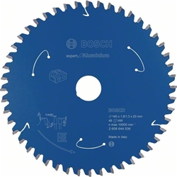 Bosch Akku-Kreissägeblatt EXPERT for Aluminium, 140x1,8/1,3x20, 48 Zähne Nr. 2608644536