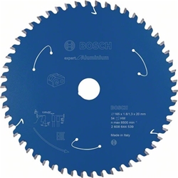 Bosch Akku-Kreissägeblatt EXPERT for Aluminium, 165x1,8/1,3x20, 54 Zähne Nr. 2608644539