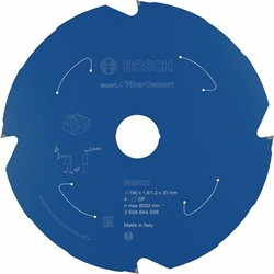 Bosch Akku-Kreissägeblatt EXPERT for Fibre Cement, 190x1,8/1,2x30, 4 Zähne Nr. 2608644556